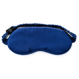sapphire blue mulberry silk sleep eye mask