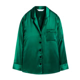 Pure Silk Lounge Shirt