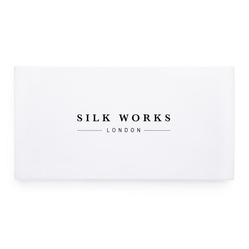 Silk Works London UK white gift box