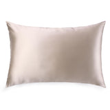Silk Works caramel mulberry silk pillowcase in a smaller size, designed especially for children to protect delicate skin and hair.
