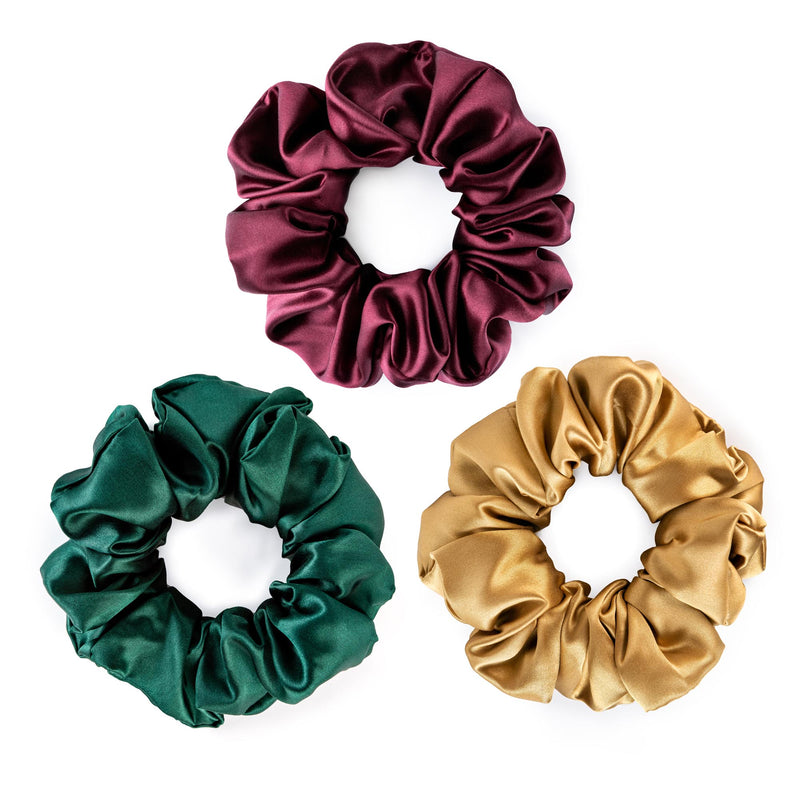 Suite Escape Large Silk Scrunchies