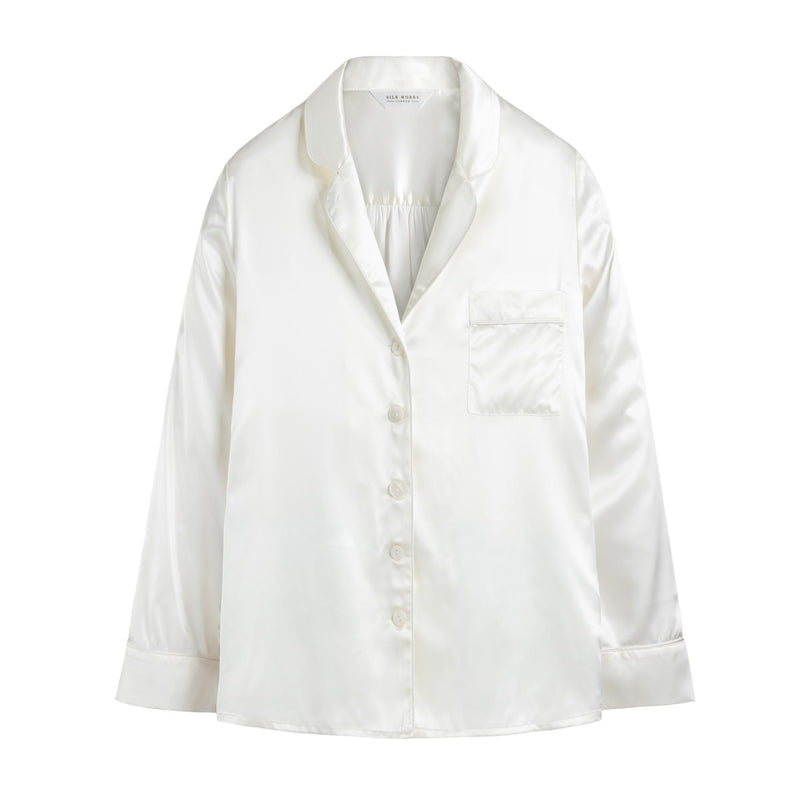 Pure Silk Lounge Shirt