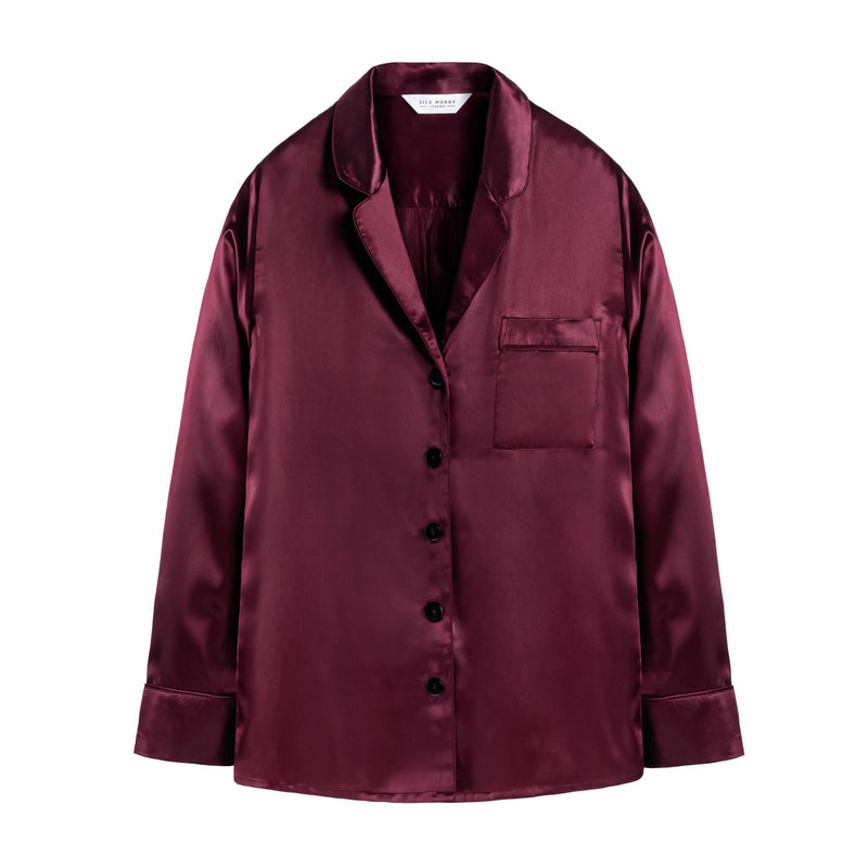 Pure Silk Lounge Shirt