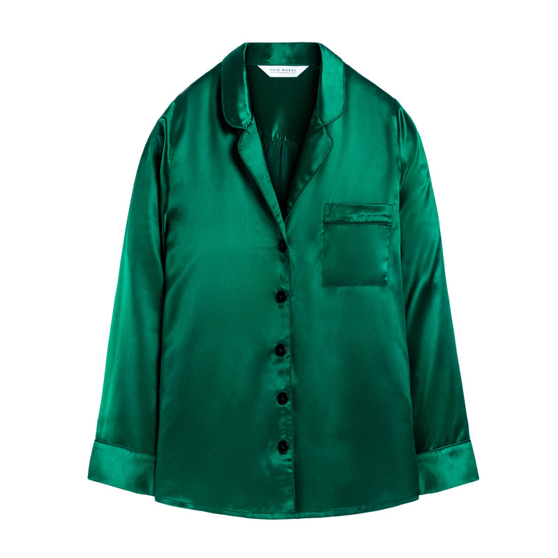 Pure Silk Lounge Shirt