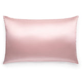 King size pale pink Silk Works London 100% mulberry silk pillowcase with hidden zip