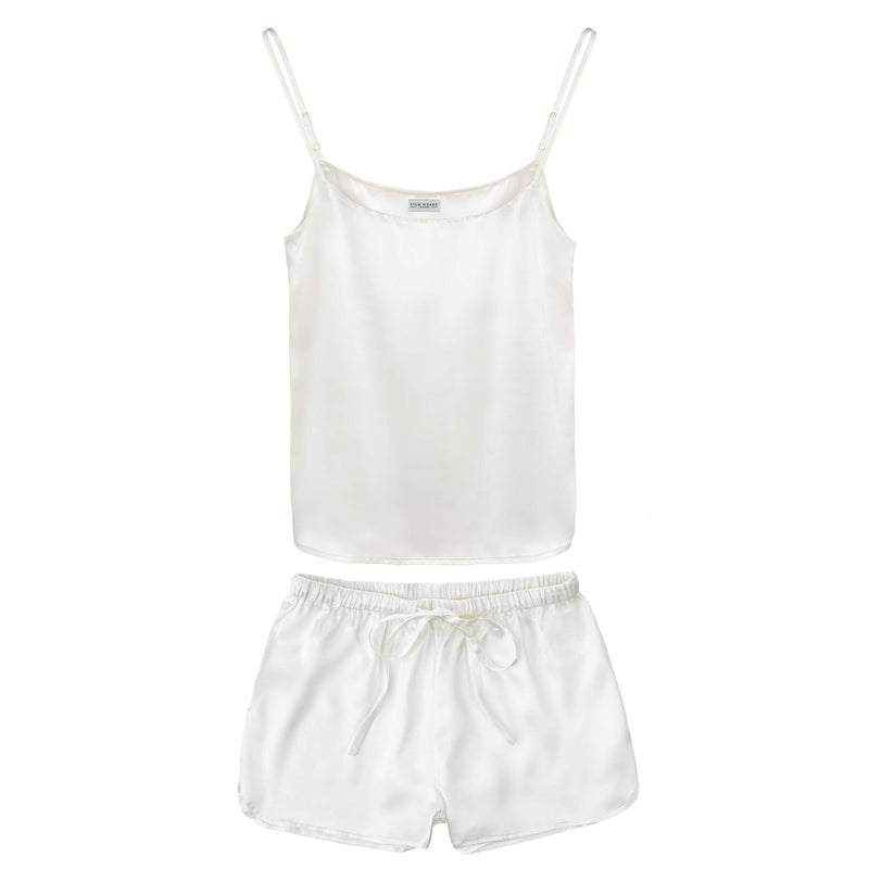 Silk Cami Shorts Pyjama Set